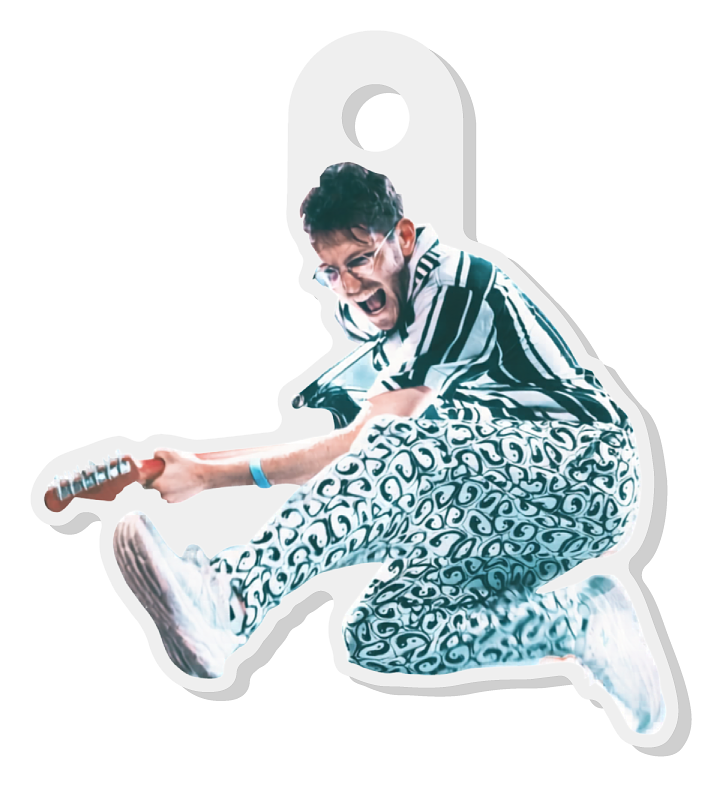 Jumping Josh Keychain